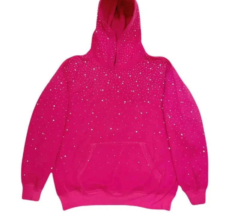Sparkle Cropped Hoodie