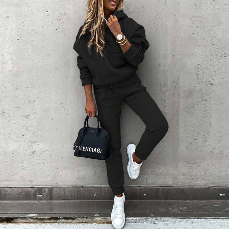 Cozy Chic Two-Piece Jogger Set