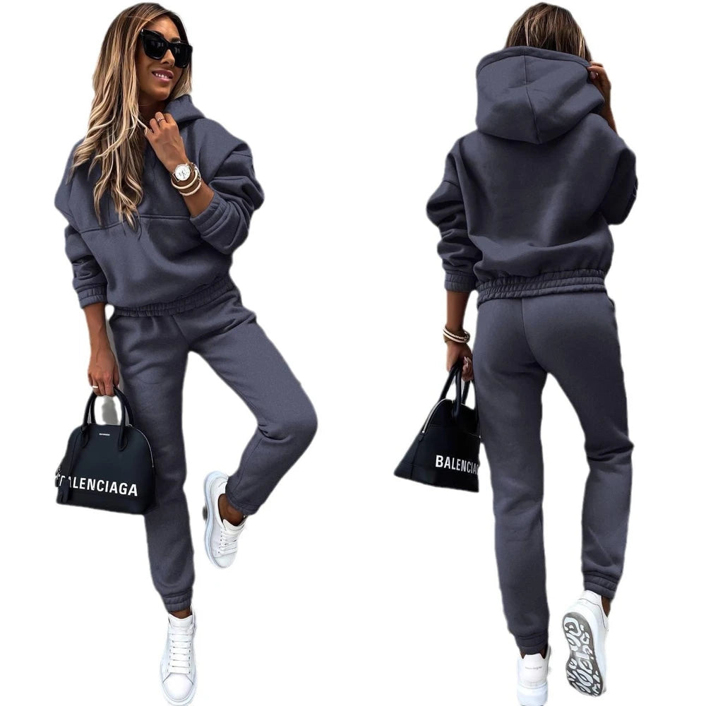 Cozy Chic Two-Piece Jogger Set