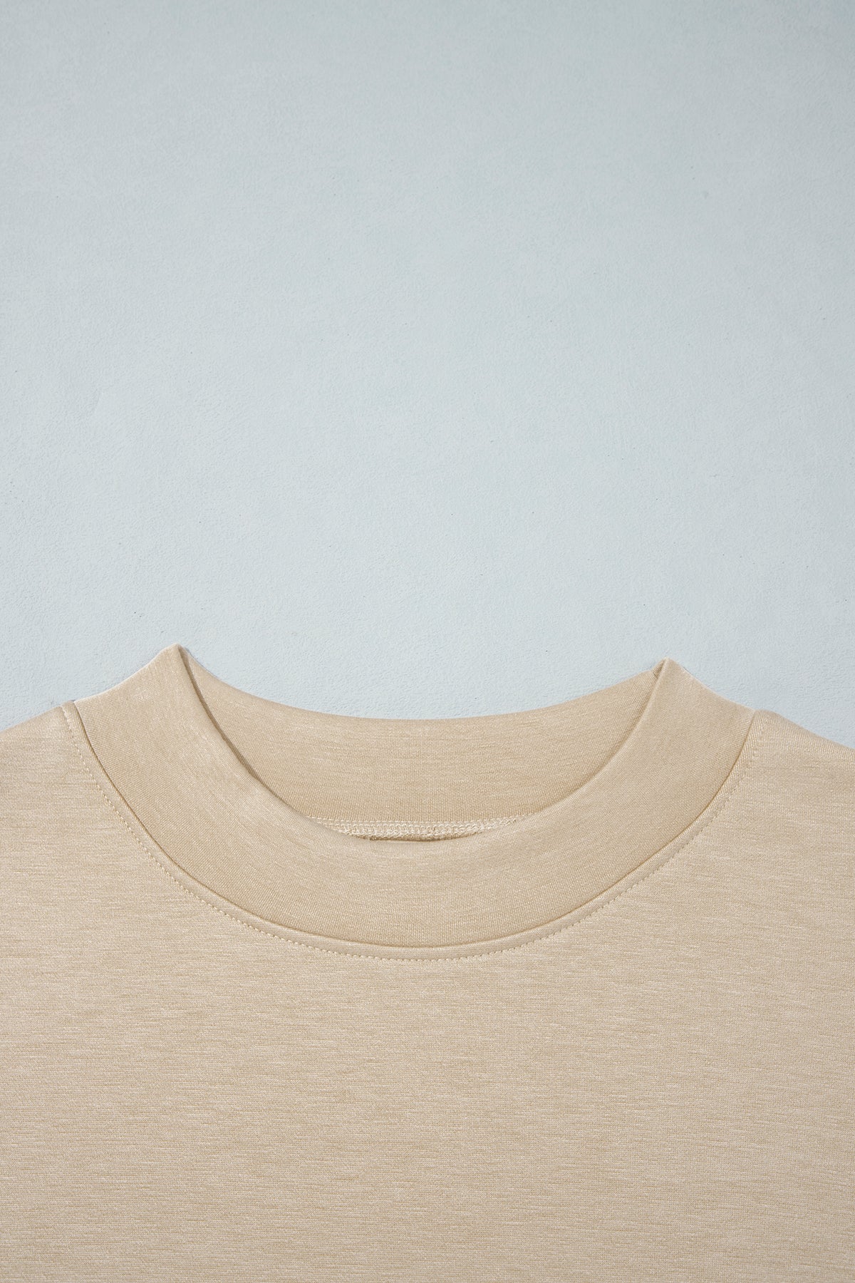 Coffee Brown Camo Sleeve Crewneck Sweatshirt