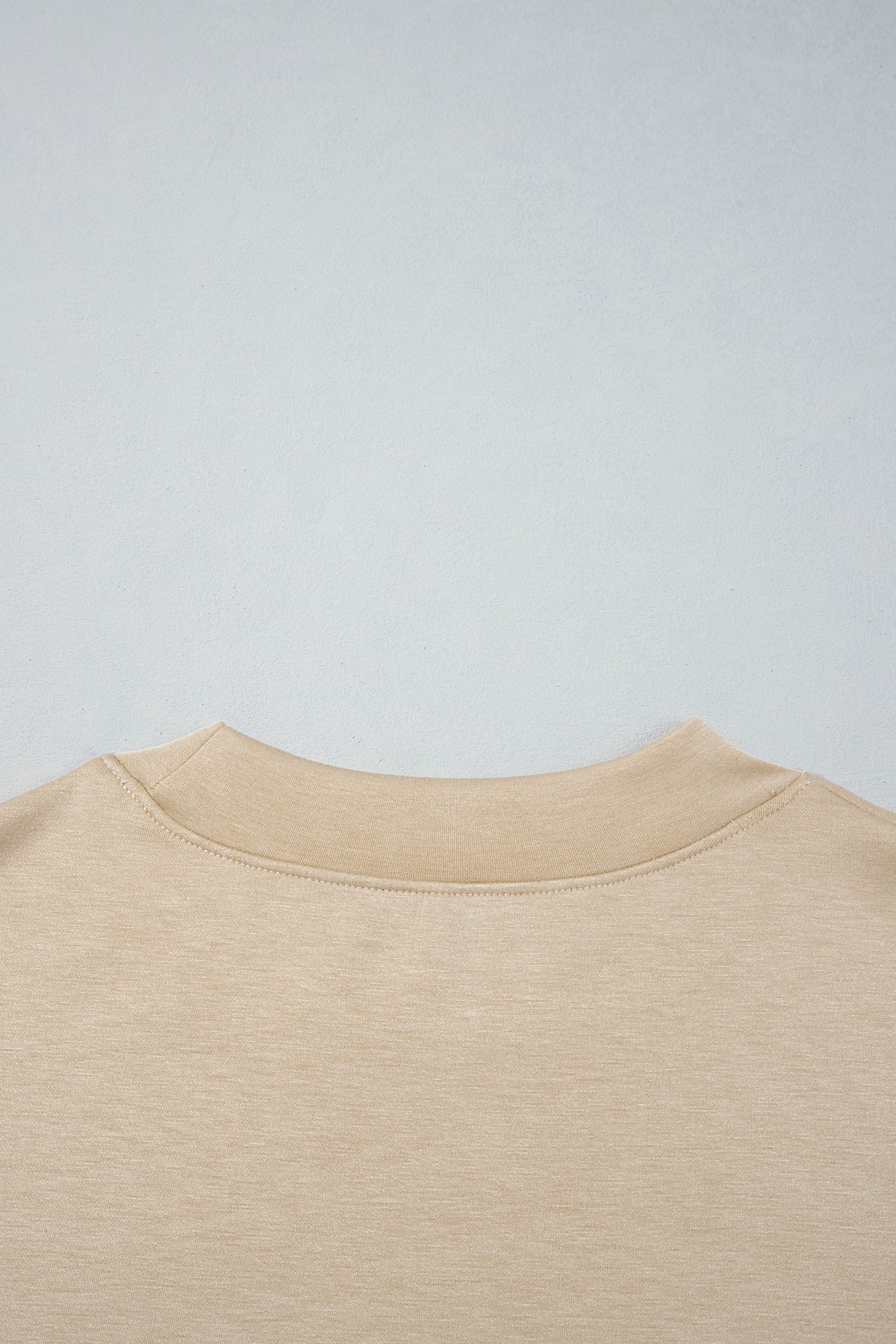 Coffee Brown Camo Sleeve Crewneck Sweatshirt