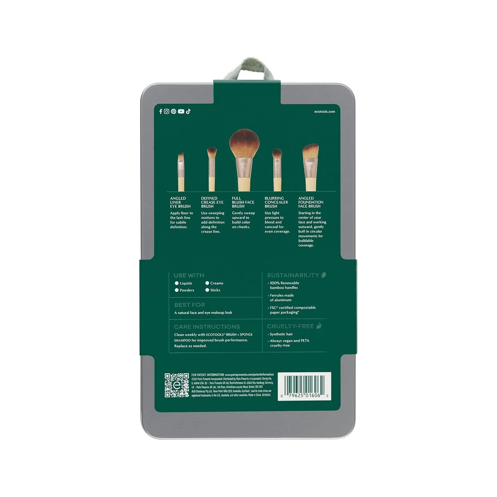Ecotools 6 Piece Start the Day Beautifully Makeup Brush Set