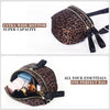 Bum Bag Crossbody Bag for Women | Spacious Bum Bags | Nylon Crossbody Fanny Packs | Leopard Purse Belt Wallet (Colour Bum Bag-Brown Leopard)