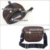 Bum Bag Crossbody Bag for Women | Spacious Bum Bags | Nylon Crossbody Fanny Packs | Leopard Purse Belt Wallet (Colour Bum Bag-Brown Leopard)