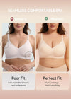 Seamless Wireless Jelly Bra Set