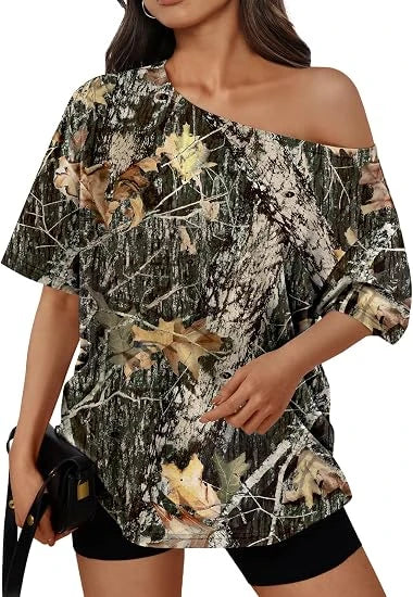 Trendy Queen Off Shoulder Oversized T-Shirt