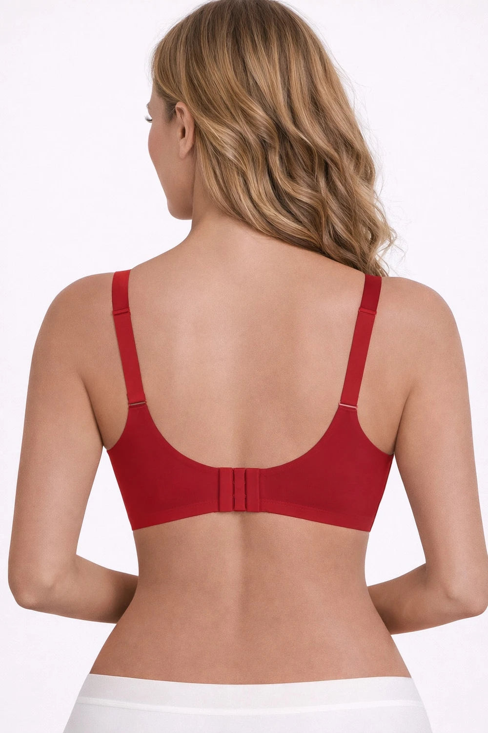 Jelly Wireless Womens Comfortable Wireless Bras Push Up Bralettes Seamless Tshirts Bras Deep V Everyday Bras
