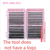 DIY Daily Natural Thick Segment Single Cluster False Eyelashes