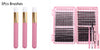 DIY Daily Natural Thick Segment Single Cluster False Eyelashes