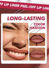 Slippery Lip Liner Pencil Waterproof, Long-Lasting, Smudge-Proof Moisturizing Plump Lips Lipstick, Lip Gloss, Lip Lacquer