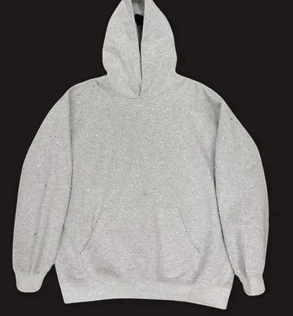 Sparkle Cropped Hoodie