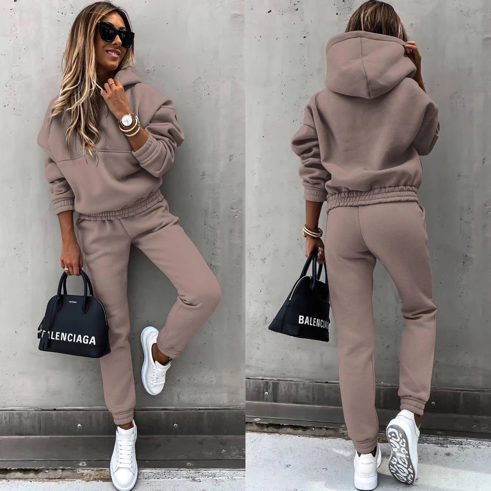 Cozy Chic Two-Piece Jogger Set