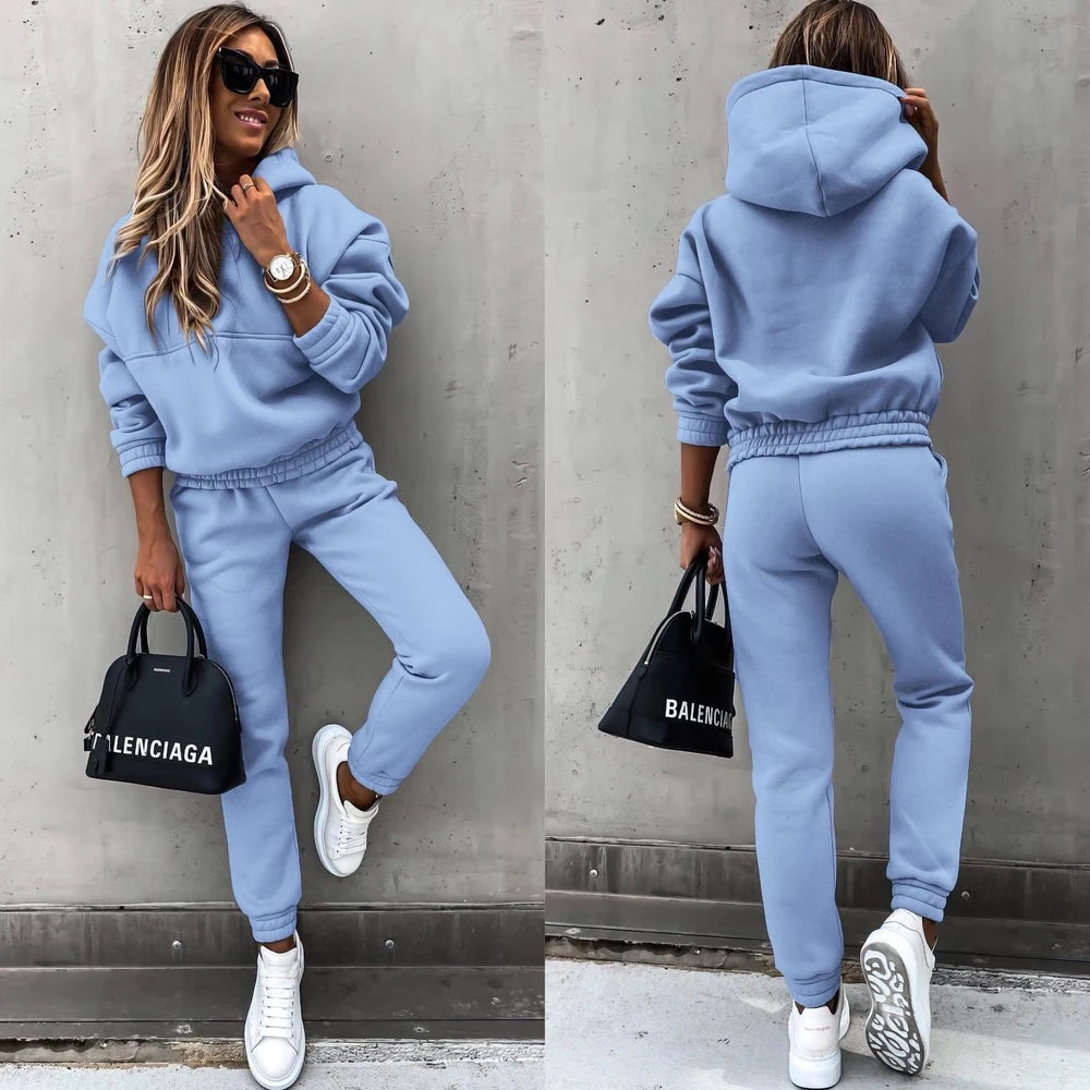 Cozy Chic Two-Piece Jogger Set