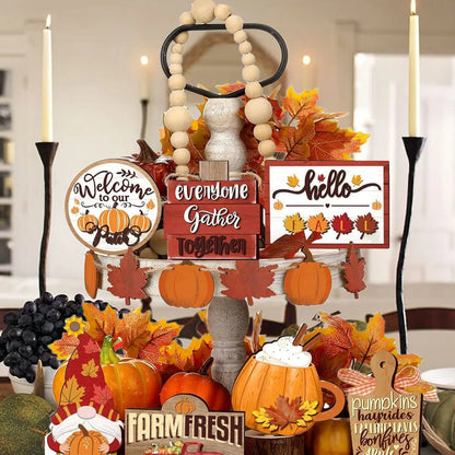 Fall Wooden decor