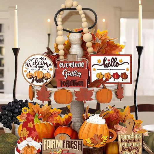 Fall Wooden decor