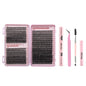 Eyelash 8Cm-16Cm 30+40+50Dindividual Lashes Book Clusters Extensions False Eyelash DIY at Home Cluster Eyelash Extensions Makeup